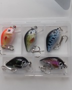 Wobler (pstrąg, kleń, okoń, jaź)   kpl. 5 szt.