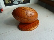 Puzzle 3 d rugby ball drewno 