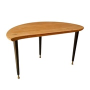 Stolik kawowy, design lata 70., Svensk Fur, Szwecja, pine wood. 