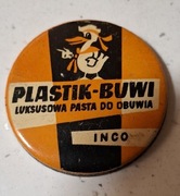 Wieczko od pojemnika po paście do butów PRL 