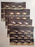 Arkusze fi. 4711-4714 ** RYBY ZAGROŻONE WYGINIĘCIEM -STAN GABINETOWY