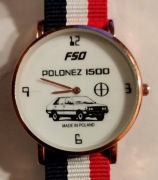 Zegarek FSO Polonez 1500 Borewicz, Militarny na chodzie,BDB 