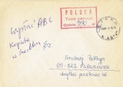 1990 - Lipno - Taxe percue - opłata gotówkowa