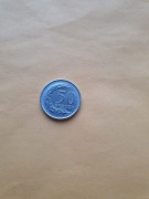 50 Groszy . Moneta obiegowa z roku 1990 . Stan  bardzo dobry .