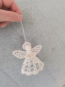 Aniołek ręcznie robiony Na choinkę 