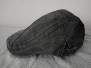 Kaszkiet, czapka męska/damska czarna - nowa