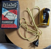 Żelazko podróżne 1958 rok.