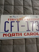 Replika kopia tablica rejestracyjna North Carolina USA 30x15 cm