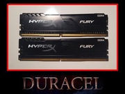 HyperX Fury DDR4 16GB (2x8GB) 2666MHz CL16 HX426C16FB3K2/16