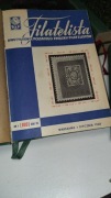 FILATELISTA zbiór roczny dwutygodników PZF 1960 w oprawie introligatorskiej