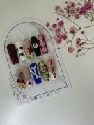 Luxury press on nails New York XS