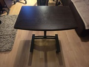 Tatkraft Salute stabilny, mobilny stolik pod laptopa, 4 kółka, ciemny