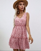 Letnia sukienka wzór kwiatowy