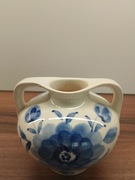 Ceramika Koło Fajans wazon amfora niebieskie kwiaty