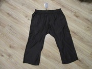 KAFFE czarne damskie spodnie 100% wiskoza plus size NOWE _ 54