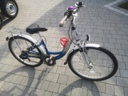 Rower dziecięcy aluminiowa 13' rama amortyzowana, przerzutki zewnętrzn