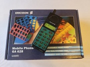 Ericsson GA628 z nową baterią, ładowarką i pudełkiem - retro telefon GSM 