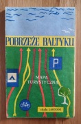 Pobrzeże Bałtyku: mapa turystyczna 1983