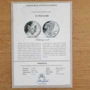 Srebrny orzeł 1 dolar USA 2010 stan menniczy