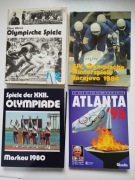 Spiele der Olympiade książki 1978,1980, 1984, 1996