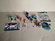 Lego 5955 All Terrain Trapper 5921 Research Glider 5912 Mike's Swamp Boat