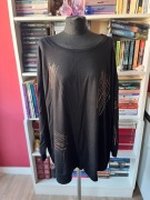 Czarna bluza z cekinami