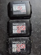 Makita 18V - 3x akumulator + ładowarka DC18RA - uszkodzone do regeneracji 