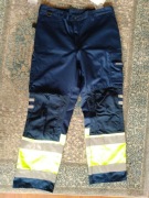 Spodnie robocze funkcyjne odblaski BHP XXL 54 56