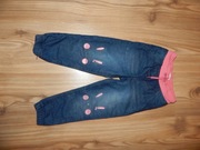 Spodnie jeansowe roz. 98