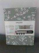 Szara pościel bawełna 100% komplet pościeli bawełny Smukee 220/200+2x70/80