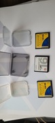 Pamięć CF 128mb x2 szt + 16mb 1 szt używane