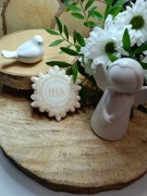 I KOMUNIA ŚWIĘTA PODZIEKOWANIE DLA GOŚCI PIERNICZEK HOSTIA 8CM