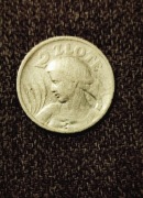 2 Złote 1924 rok  róg i  pochodnia Srebro