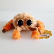 Pluszowy pająk skakun, maskotka – brązowo-pomarańczowa, NOWA