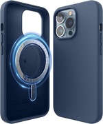 Magnetyczne silikonowe etui iPhone 13 Pro (6,1") Jean Indigo