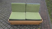 Sofa PRL Leżanka Łóżko z BUKa - Ładna Zadbana Retro Vintage + Poduszki