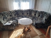 Kanapa okrąglak + stolik kawowy gratis