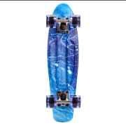 DESKOROLKA METEOR PLASTIKOWA Multikolor B-Galaxy świecące kółka okazja 