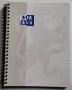 Zeszyt brulion w linie --- na spirali --- 140 stron, format 16 x 21 cm