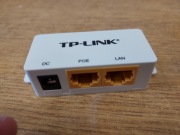 Adapter pasywny 100Mbit TP-LINK z PoE - używany.