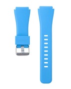 Pasek silikonowy do Smartwatcha szybki montaż 22mm -niebieski 