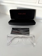 Oprawki korekcyjne okulary Ralph Lauren kocie oko szkła hoya przezroczyste