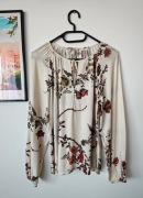 Bluzka boho Stradivarius w motyw kwiatowy | rozmiar M