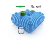 Zbiornik na wodę deszczówkę oczyszczalnia przydomowa BOLT 5000 L