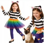 Strój kotek sukienka Gabi+Leginsy+opaska (dostawa do 20dni)