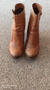 Wygodne Botki ze skóry 