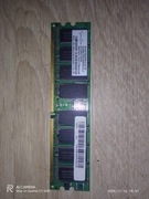 Pamięć RAM DDR1 512MB 400MHz PC3200 NANYA sprawna retro