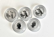 Platyna, platynowe monety bullionowe Australijska Kookaburra 1/10 oz