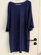 Granatowa sukienka marki Mohito rozmiar:L