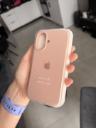 Case iPhone 16 etui silikonowe nowe sand pink plecki